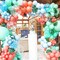 Aqua Blue Coral Pearl Balloon Garland Arch Kit (Pink Blue Pearl)